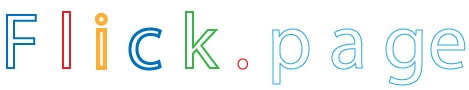 Flick.page colourful logo like Google